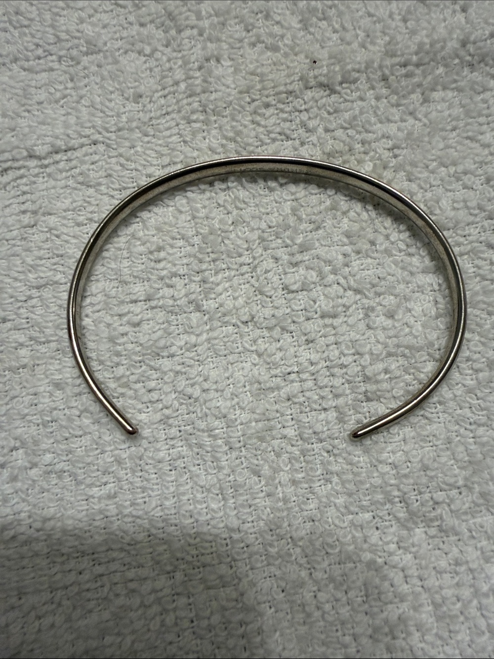Simple Silver Kendra Scott Open Cuff Bracelet